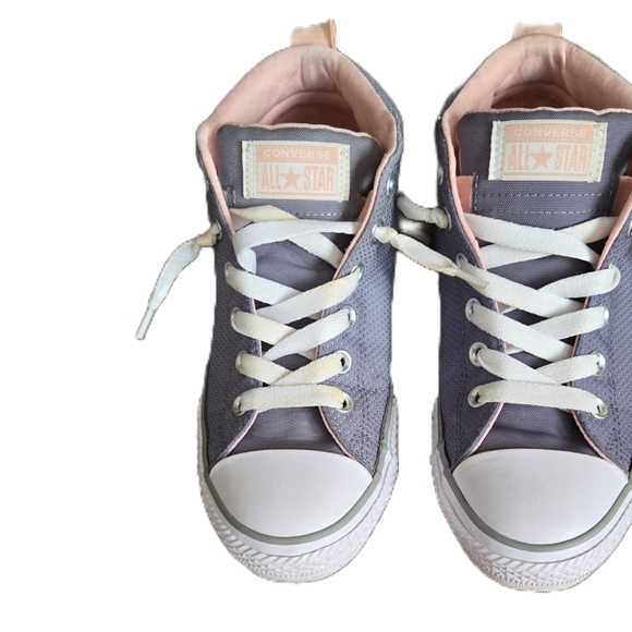 Converse CTAS Street Mid Dolphin White Pink - Picture 4 of 12